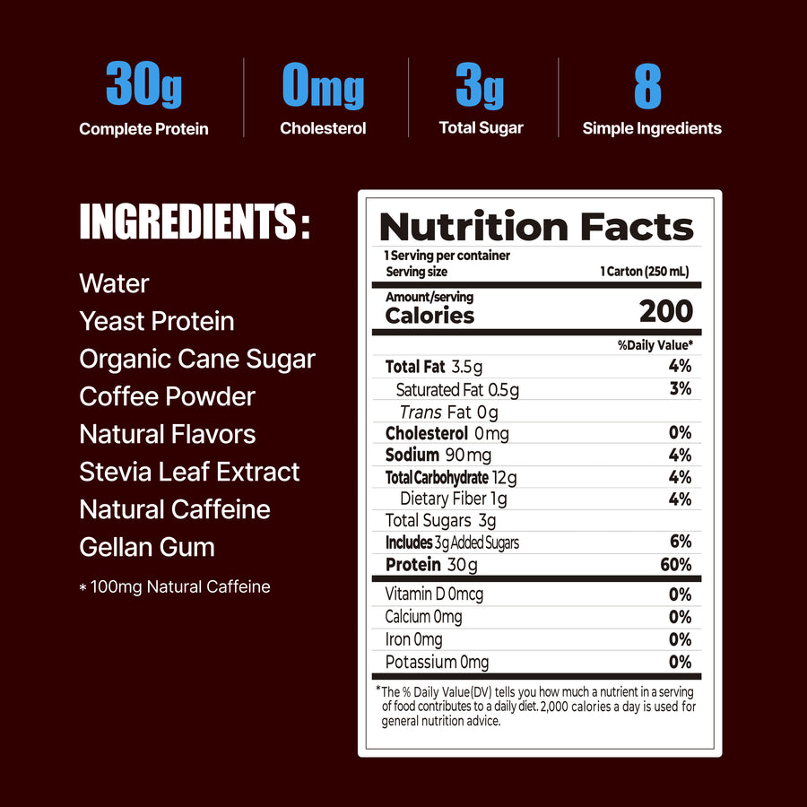 PIILK Protein Café Latte image 2
