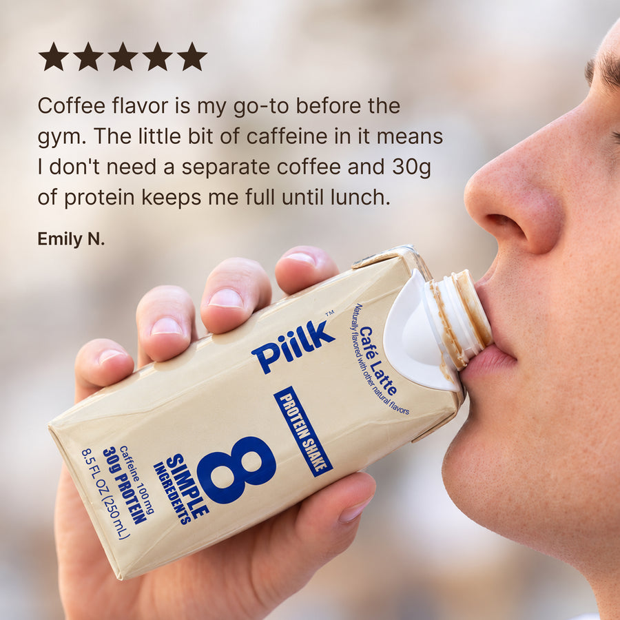 PIILK Protein Café Latte image 7