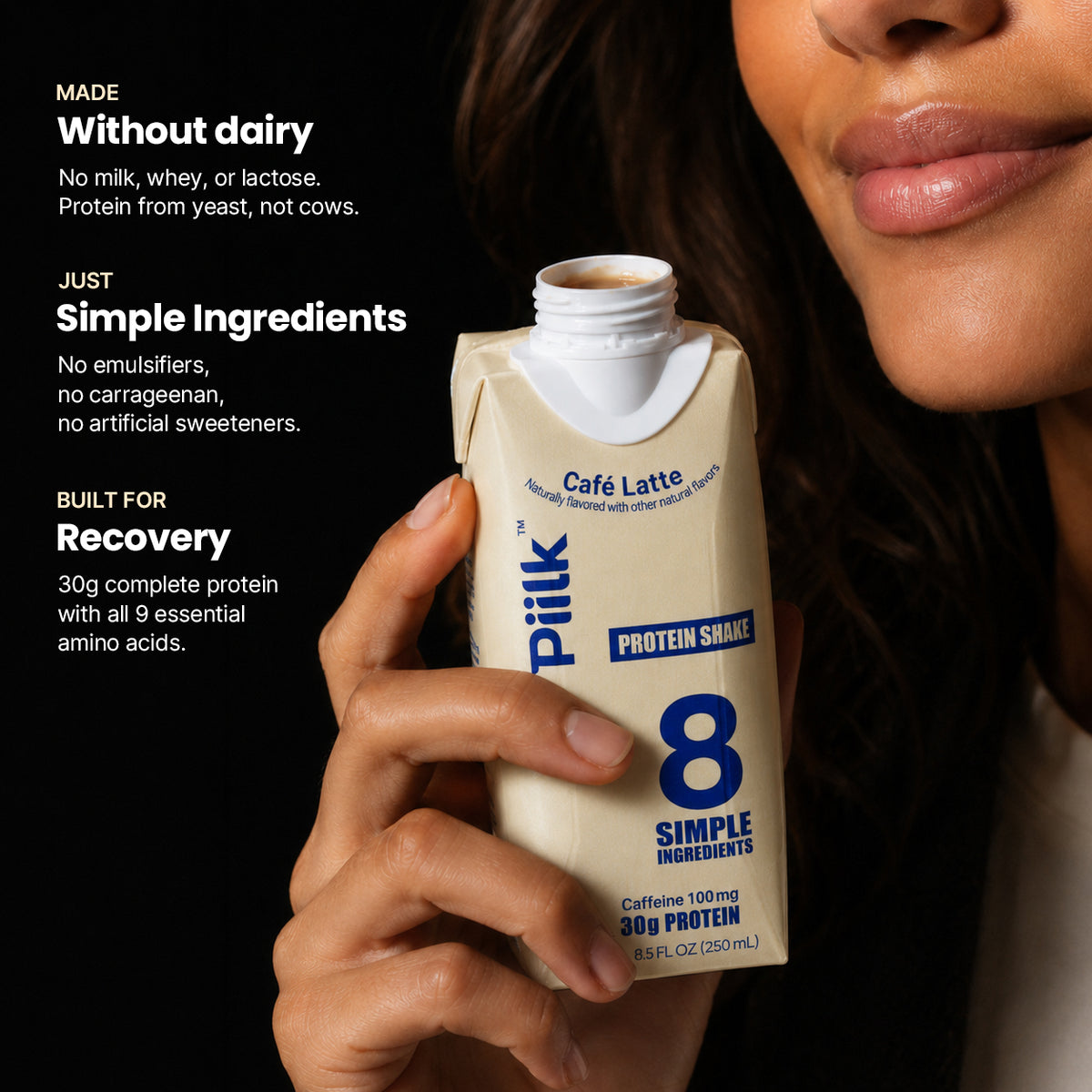 PIILK Protein Café Latte image 7