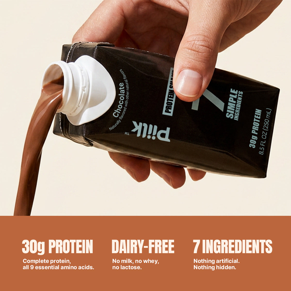 Dairy-free Protein - Chocolate image 3